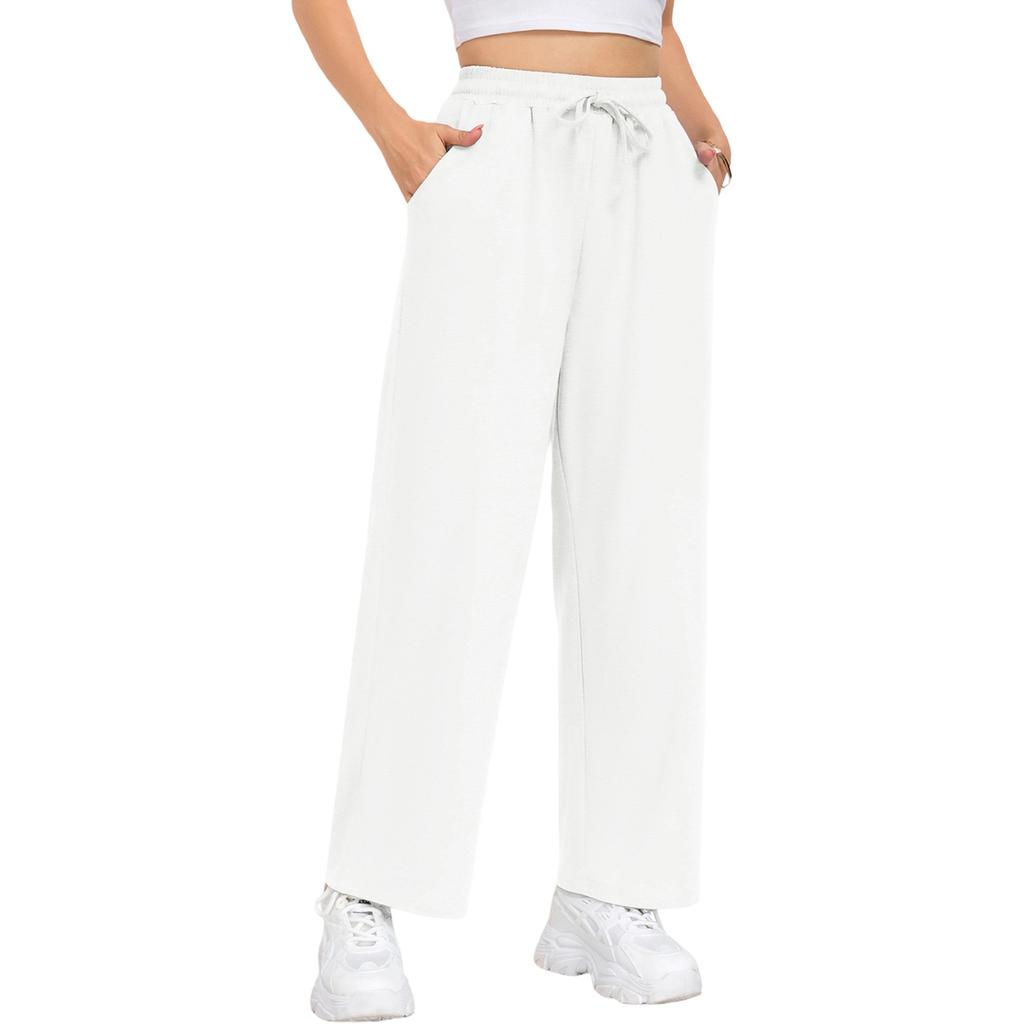 Women's Loose-fitting, High-waisted Sweatpants With Pockets, Casual Track Pants