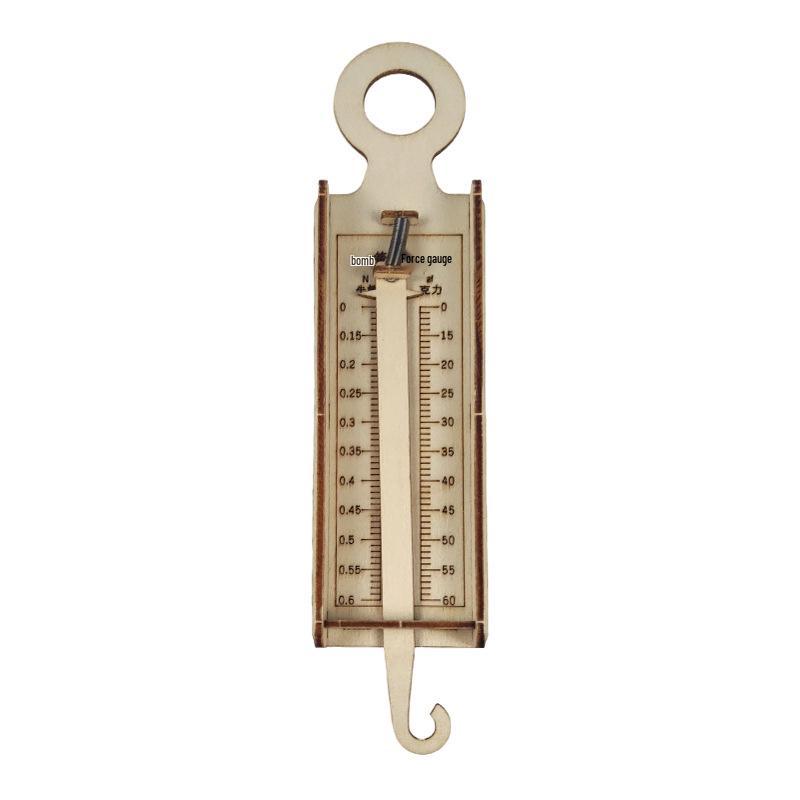 

Маленький научный пружинный динамометр для студенческих DIY экспериментов и изобретений