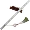 Professional Grade Drop-Resistant Imitation Jade Flute, Crack-Resistant, Adult & Student Performance, F Key