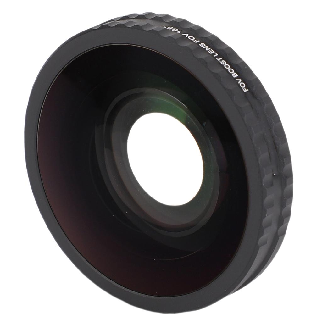 Wide Angle Lens Fit for Osmo Action 5 Pro 180 Degrees  Ultra Wide View Double Layer Coating Scratch Proof Camera Front