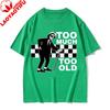 Too Much Too Old TShirt Ska 2 Tone Records Music Retro Top Tee Summer Pure Cotton TShirts Unisex Classics Clothing