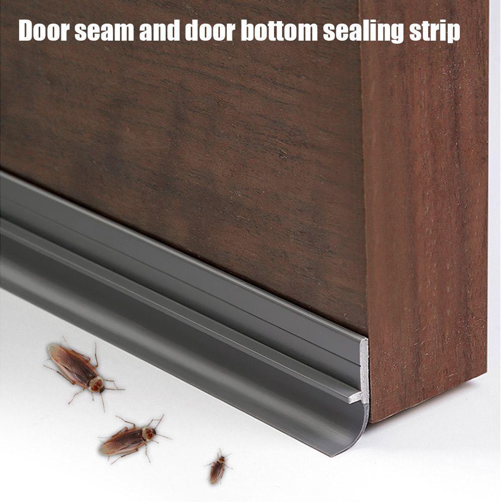 Bath Screen Dust proof Glass Door Weatherstrip Water Baffle Window Seal Door Bottom Sealing Strips