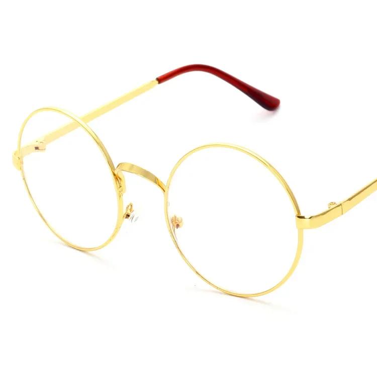 Cosplay Anime Rahmen Rund Metall Flach Retro Kunst Brille Erwachsene Kinder Geschenk Kleidung Requisiten Männer Frauen Verkleiden Oculos De Grau