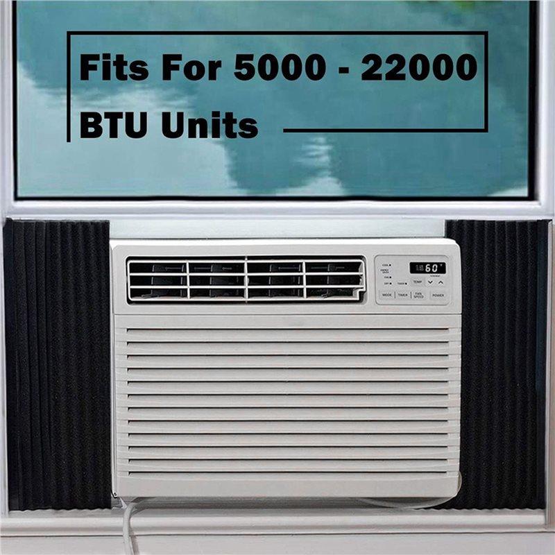 A25F-4PCS Window Air Conditioner Foam Insulation Panels,AC Side Insulating Panel Kit,17In High X 9In Wide X 7/8In Thick