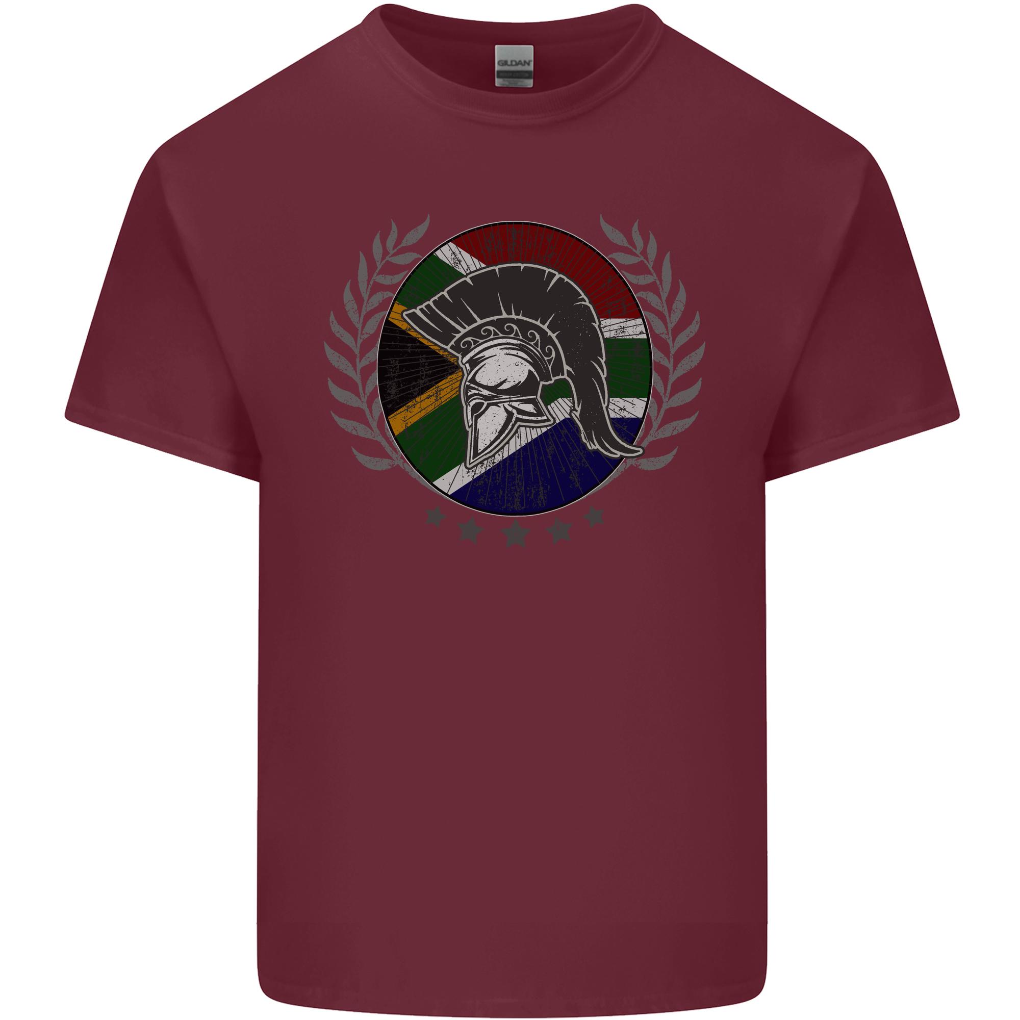 South Africa Bodybuilding Gym Training African Unisexs Light Cotton Tshirt S