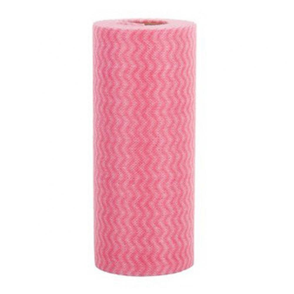50Pcs/Roll Disposable Washing Dish Cloth Cleaning Cloth Non-stick Oil Dish Towel Rags Napkins Cleaning Towel Kitchen Wiping Rags