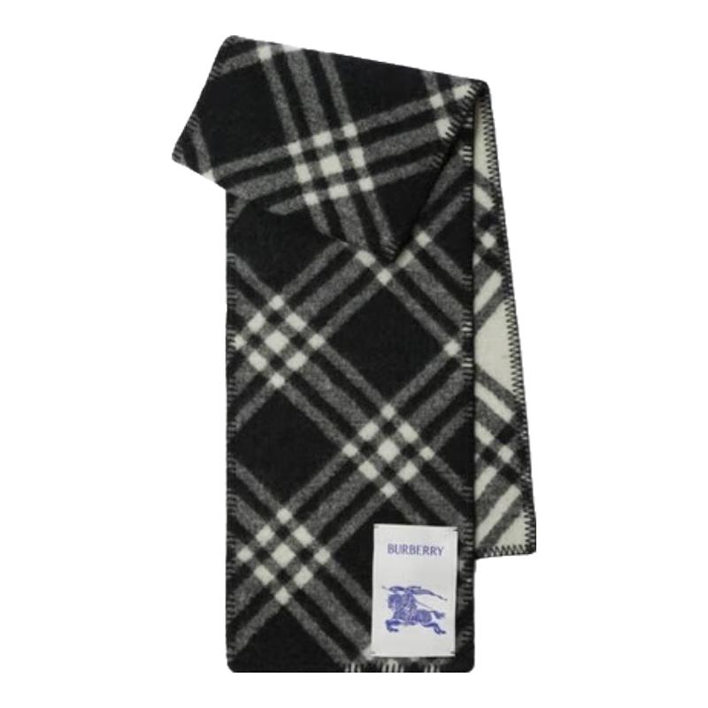 

Вовняна хустка Burberry в клітинку One Size