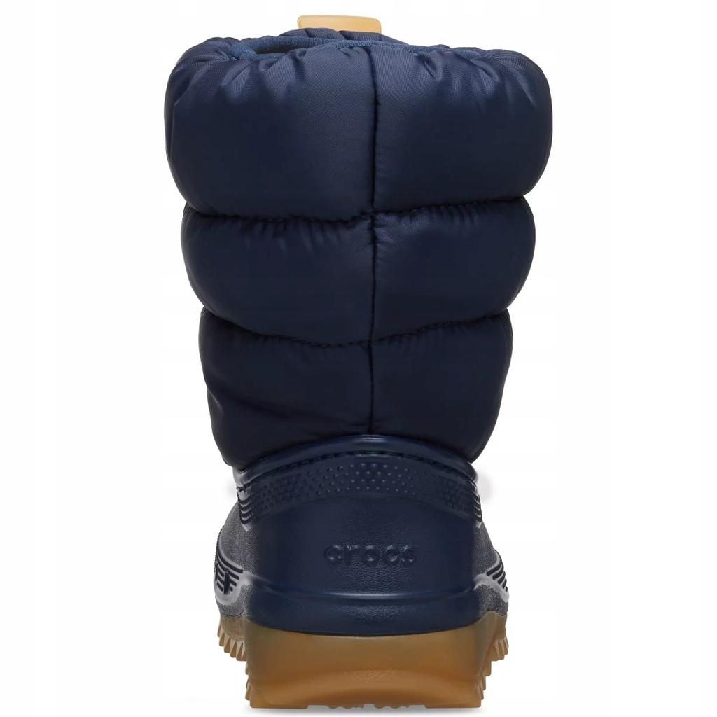Crocs Classic Neo Puff Boot K 207684 |J3/5/Eu 34-35| Navy/Gum