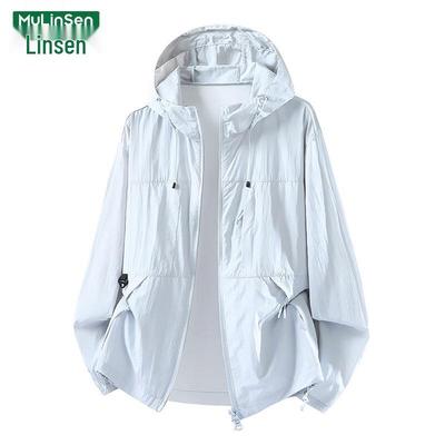 MULINSEN UPF50+ Leichter Sonnenschutz-Hoodie aus Eis-Seide