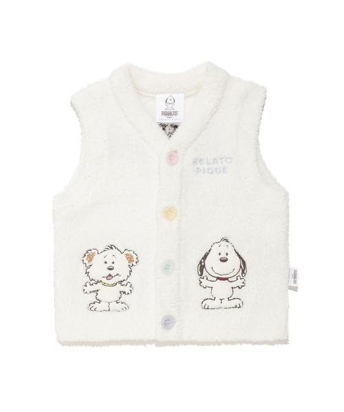 

Baby Moko Vest PBNT259186CRM80 [PEANUTS PUPPIES] [BABY]
