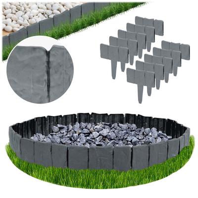 Plonos Garden Edging 250 Cm PL-962 Gray