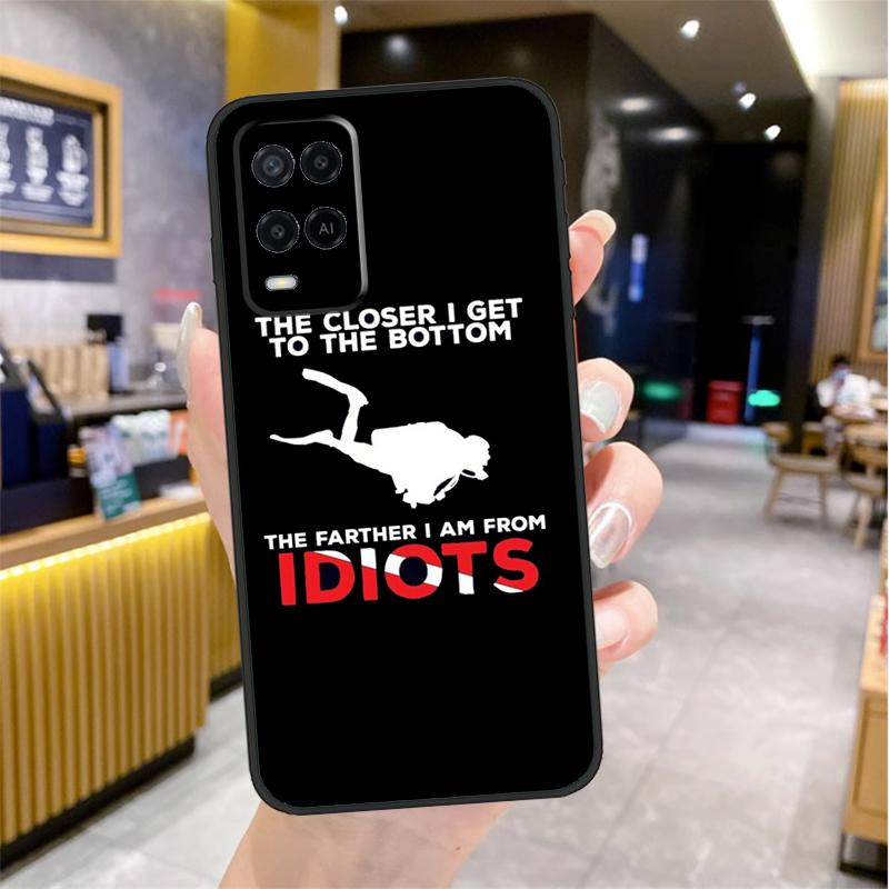 

Diver Down Diving Flag Case For Oppo A96 A76 A16 A17 A18 A60 A80 A40 A38 A58 A78 A98 A94 A74 A54 A15 A57 A77 A5 Pro OPPO A94 5G