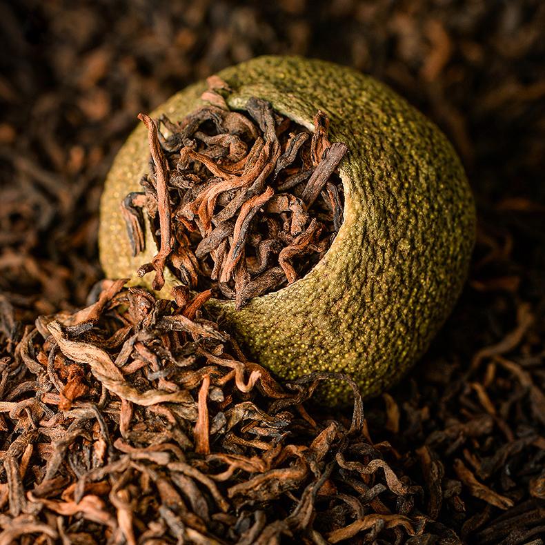 Dark Tea No.111 Green Mandarin Orange Ripened Pu-erh Tea 50g