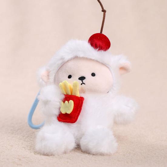 Penguin Sheep Design Plush Doll Keychain Pendant Soft Portable Mini Doll