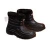 Men's Waterproof Winter High-Top Snow Boots: Non-Slip, Wear-Resistant, Plush Velvet Lining, Lightweight