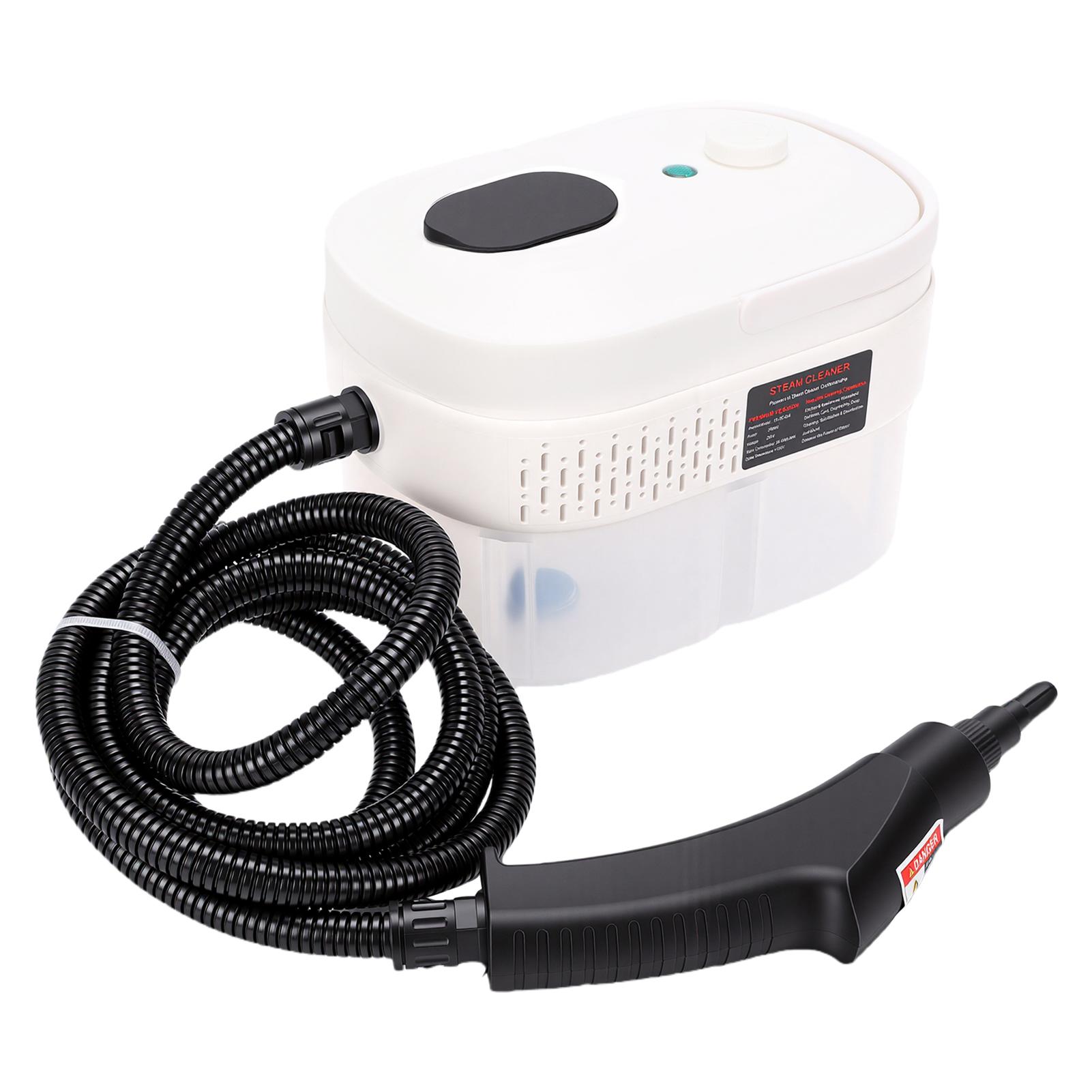 Nettoyeur Vapeur Portatif, Machine de Nettoyage Haute Température Pressurisée 1500W 3 Bar avec Chauffe en 15s, Réglage 6 Niveaux, 1400ML