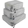 Handbag 3-Piece Set, Zipper Compression, Travel Storage Bag, Compression Set, Toiletries/Cosmetics, Clothes Storage, Business Trips, Travel,
