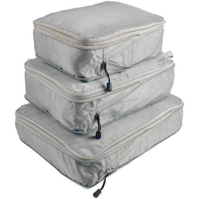 Handbag 3-Piece Set, Zipper Compression, Travel Storage Bag, Compression Set, Toiletries/Cosmetics, Clothes Storage, Business Trips, Travel,
