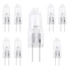 A84E-12V 20W Halogen Bulb Warm White Light Lamp Bi-Pin Base 8 Pcs