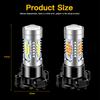 2PCS PY24W 5200 12190NA 12V Car LED Turn Signal Lights Error Free 6000K Daytime Running Lights Auto Headlight Bulbs Accessories Bulbs 7