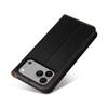 FIERRE SHANN For iPhone 17 Pro Case PU Leather Flip Stand Wallet Phone Cover