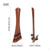 Cello Tailpiece with Fine Tuners Triangular Rosewood Beveled