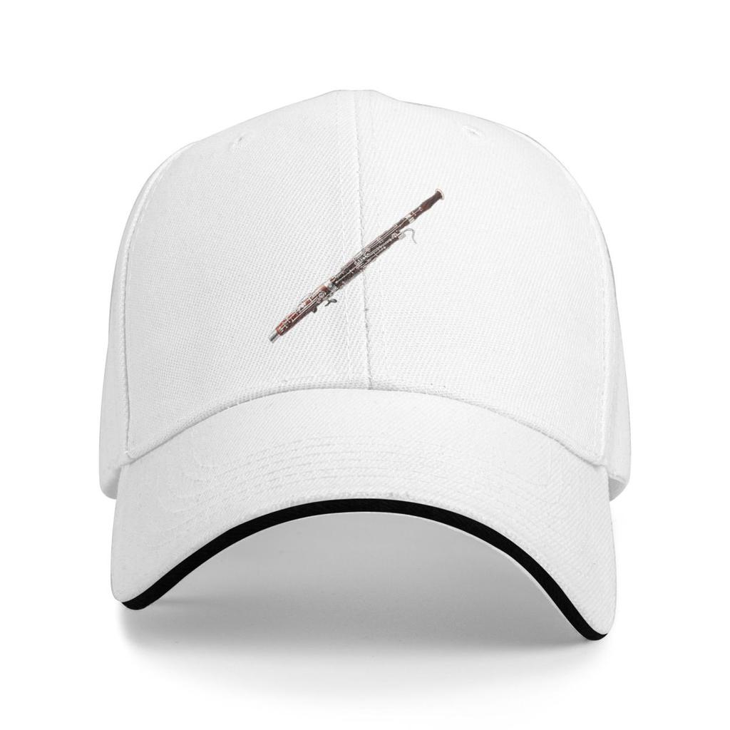 Bassoon Instrument Black Socks Baseball Caps Snapback Fashion Baseball Hats Breathable Casual Casquette Outdoor Unisex