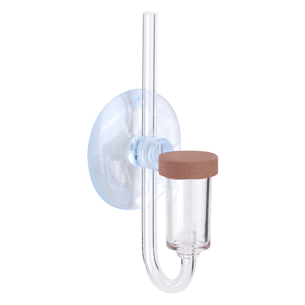Acrylic Aquarium Carbon Dioxide Transparent Bubble Counter Refiner Fish Tank Water Plants CO2