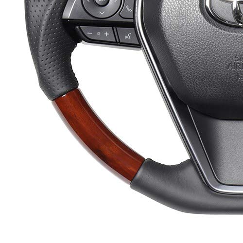 REAL Steering Wheel [Harrier (80 Series)] Brown Wood