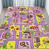 VIKAMA Non-Slip Children's Educational Play Mat City Road Theme Rug Kids' Room Decor Office & Home Floor Mat