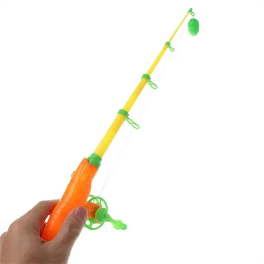 Magnetic Kids Fishing Rod Retractable Fishing Toy Children Toy Fish Model Toy  Baby Toys