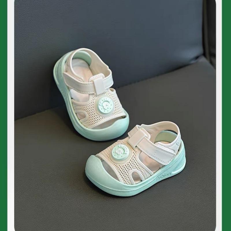 Tenisky, Dětské sandály, Protiskluzová letní dětská obuv, Měkká podrážka, Prodyšné špičky pro chlapce a dívky