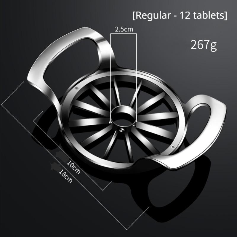 Äppelskuren zinklegering Köksredskap Fruktskärare Creative Portable Split Delad Flik Corer
