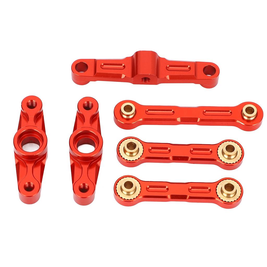 RC Car Steering Tie Rod Alloy Enhanced Performance Steering Assembly Upgrade Parts for  02 RC Car