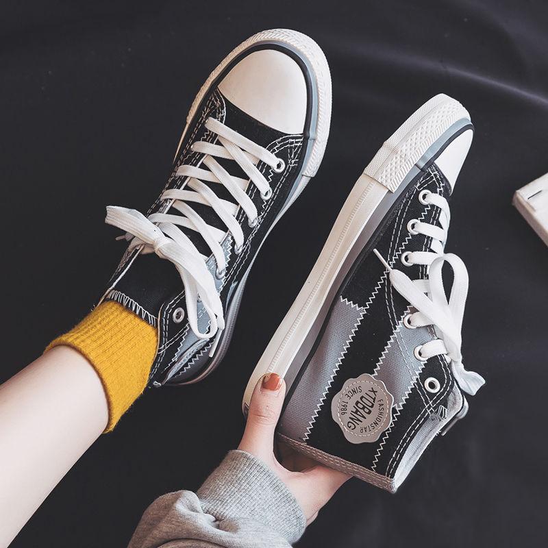 designer canvas sneakers