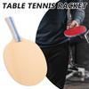 COOLHIYA Table Tennis Made of Suitable for Children and Interactive Training Racket, Lightweight, Non-Slip Grip, Basswood, Durable, Indoor/Outdoor