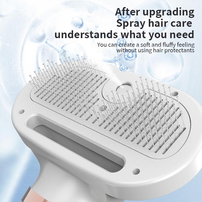 Pet Hair Dryer for Daily and Bath Grooming Hair Dryer Blowers 3 Speed Adjustable Temperature Nozzles Combs