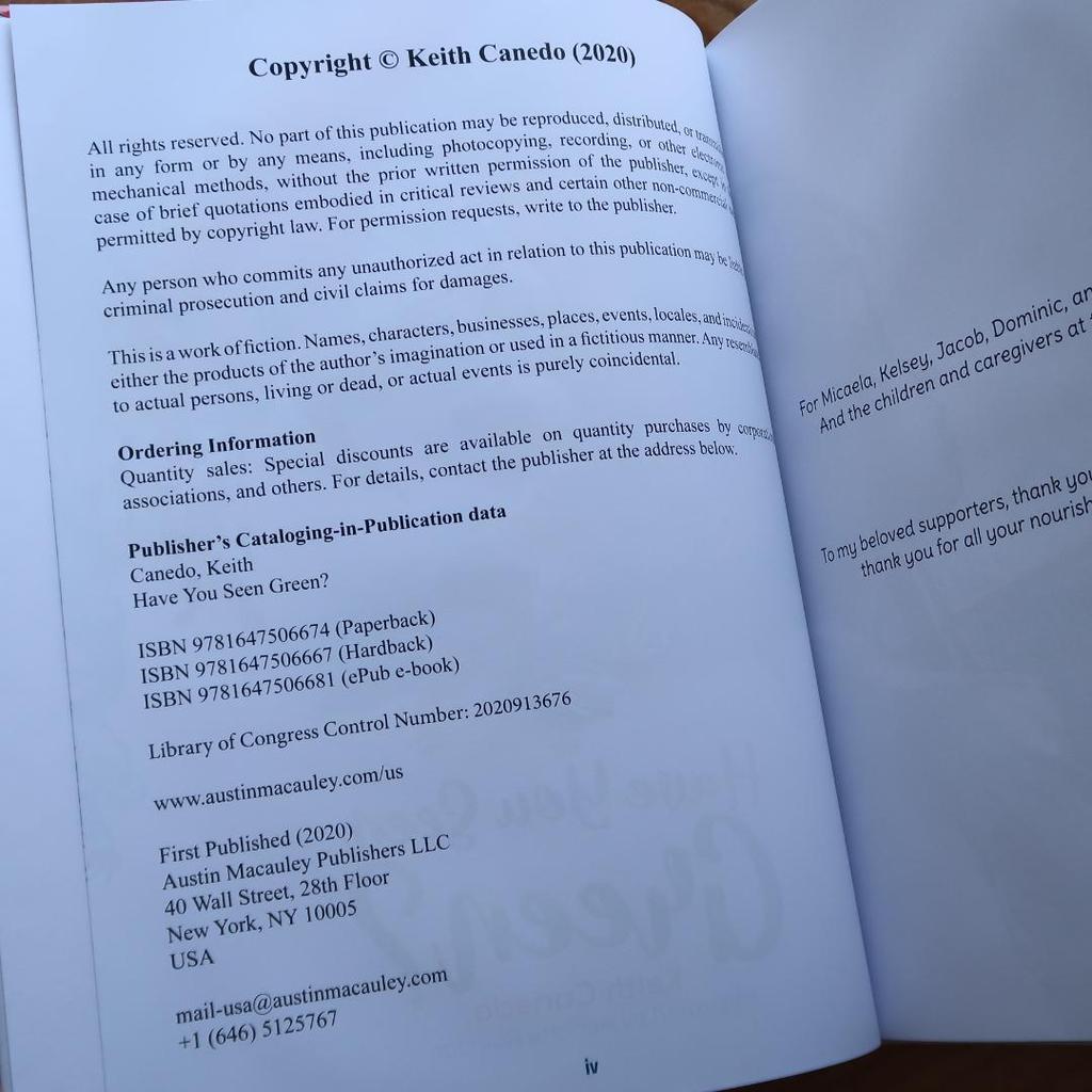 [USED] Sale! Foreign Books Have You Seen Green? Keith Canedo