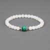 [Koai] Moonstone and Malachite June Birthstone Bracelet