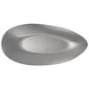 Retro Stainless Steel Bowl & Plate Set - Stylish Tableware for Home & Outdoor Use