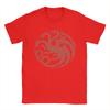 Unisexs House of TARGARYEN Kings T Shirts  100 Cotton Tops Awesome Short Sleeve Round Collar Tee Shirt Party TShirt