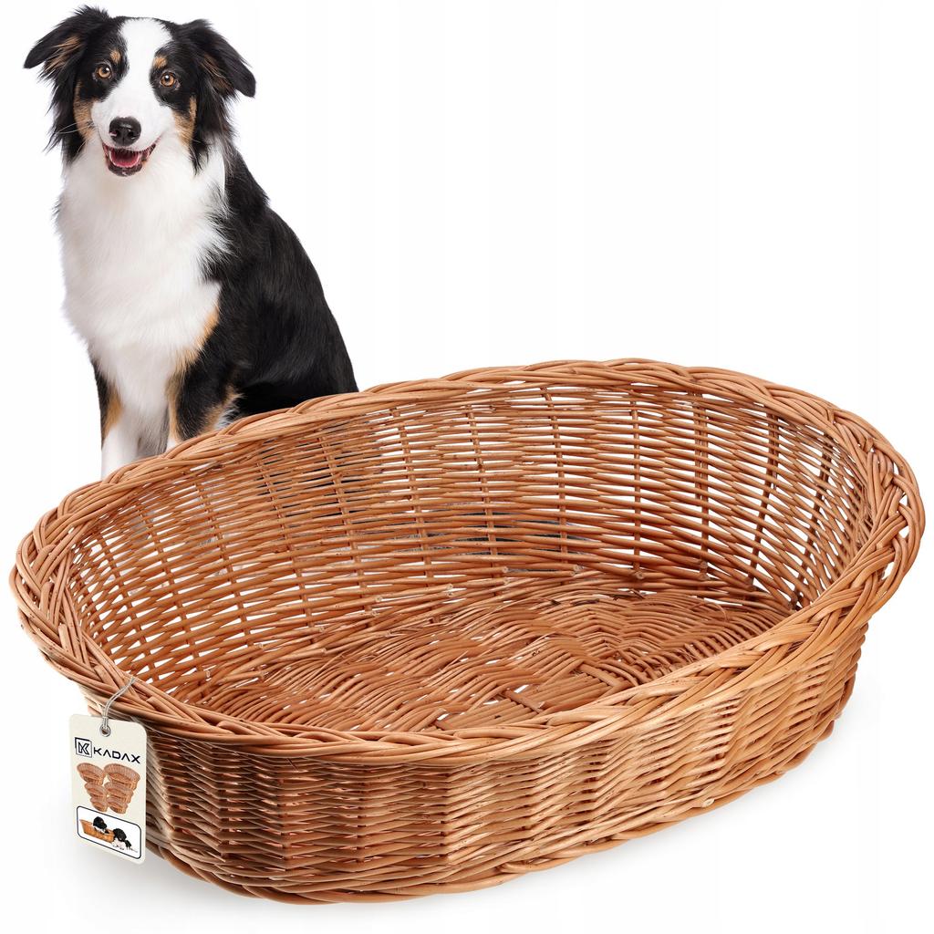 KADAX Wicker Dog Bed Wicker Xs