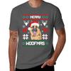 Gerunisex Shepherd Merry Woofmas Christmas Dog Gift Tshirt Cotton T Shirt Pack Anime T Shirts For Unisex Tshirt
