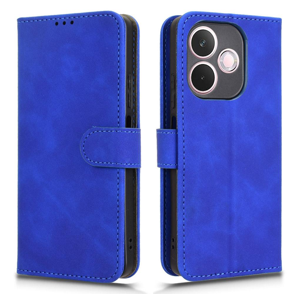 For Oppo A5 Pro 4G (Global)/5G (Global)/A5 Energy 5G (Kina) Lær Etui Hudfølelse Anti-fall Lommebok Flip Telefondeksel