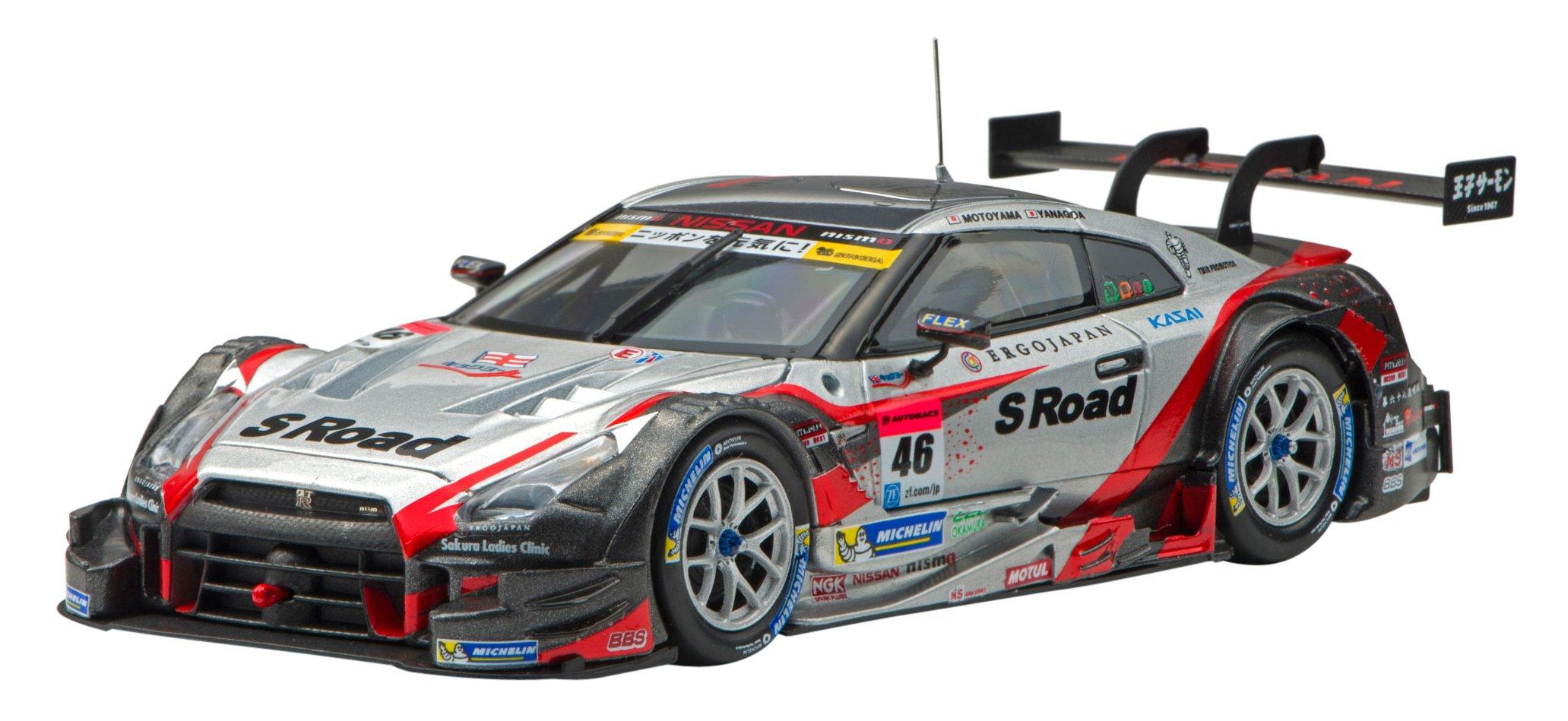 

EBBRO S Road MOLA SUPER GT500 2015 Фудзи 1/43 GT-R Раунд 4 № 46 (Готовая модель)