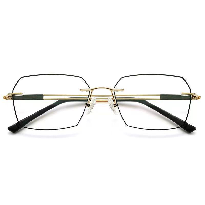 Men's Smart Photochromic Anti-Blue Light Reading Glasses: Fashionable Two-in-One Design, Can Also Be Used As Sunglasses
