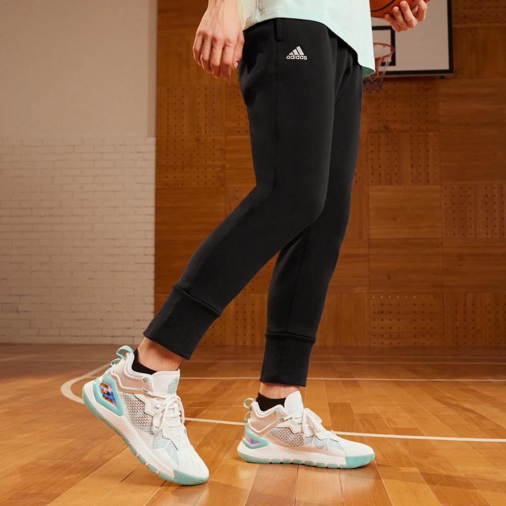 Adidas Rose Basketball Pants Men Bottoms Black DP5733
