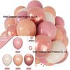 Neues Jahr Matt Glitzer Metallisch Latex Ballon Set für Dekorative Foto Atmosphäre
