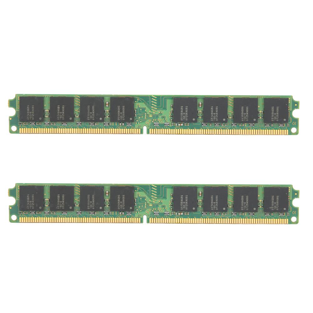

2 шт. Модуль пам яті DDR2 1 ГБ 667 МГц PC25300 Настільний комп ютер Двосторонній 16 мікросхем для AMD