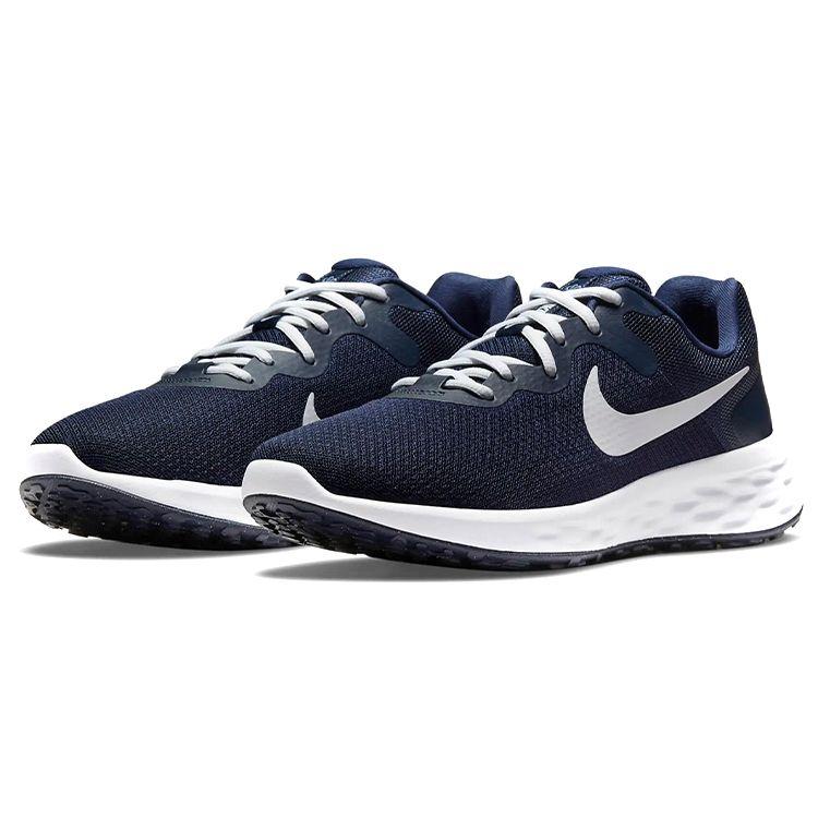 Nike Revolution 6 Next Nature Granatowy Północny Męskie Sneakersy Niebieski Obsydian Popielaty Łupek DC3728-401